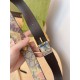 Replica Cintura Gucci stampa garofano GG 677534 35mm