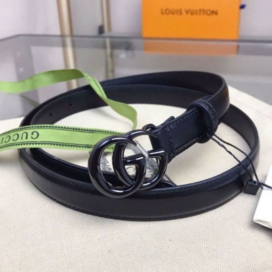 Replica Cintura sottile Gucci Marmont 409417 20mm