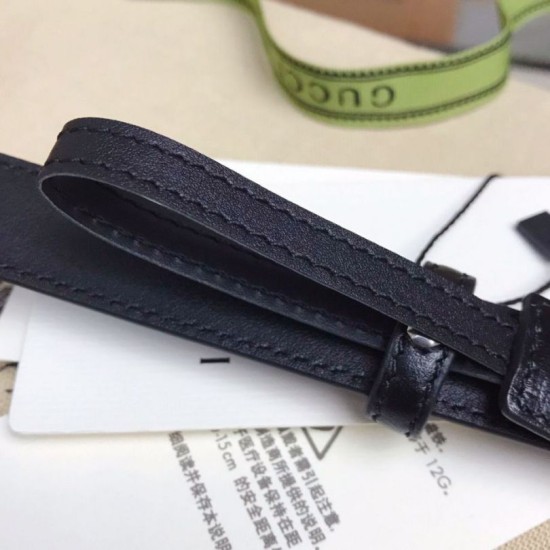 Replica Cintura sottile Gucci Marmont 409417 20mm
