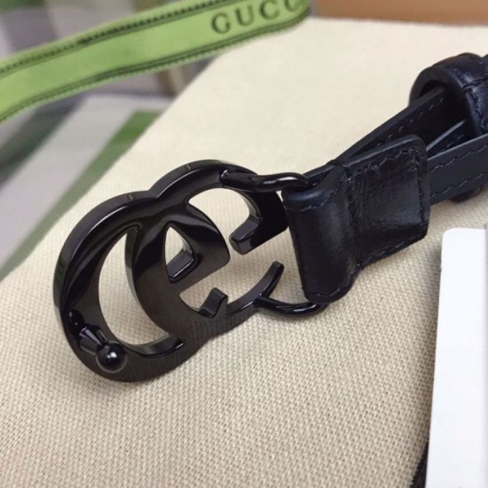 Replica Cintura sottile Gucci Marmont 409417 20mm