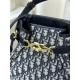 Replica Borsa Christian Dior media C'est Dior Blu Dior Oblique Jacquard
