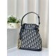 Replica Borsa Christian Dior media C'est Dior Blu Dior Oblique Jacquard
