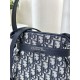 Replica Borsa Christian Dior media C'est Dior Blu Dior Oblique Jacquard