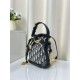Replica Borsa Christian Dior piccola C'est Dior Blu Dior Oblique Jacquard