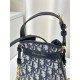 Replica Borsa Christian Dior piccola C'est Dior Blu Dior Oblique Jacquard