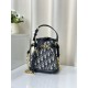 Replica Borsa Christian Dior piccola C'est Dior Blu Dior Oblique Jacquard