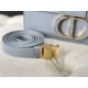 Replica Christian Dior 30 Montaigne Borsa Latte Box Pelle di vitello Azzurro