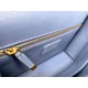 Replica Christian Dior 30 Montaigne Borsa Latte Box Pelle di vitello Blu