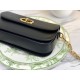 Replica Borsa Christian Dior 30 Montaigne Avenue scatola nera in pelle di vitello