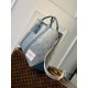 Replica Borsa tote Louis Vuitton M22537 LV Weekend NM blu denim lavato Replica Borsa tote Louis Vuitton M22537 LV Weekend NM blu denim lavato
