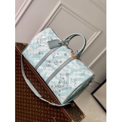 Replica Borsa Louis Vuitton Keepall Bandoulière 50 M22570 Monogramma