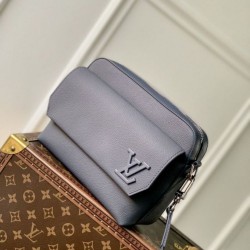 Replica Borsa Louis Vuitton Fastline Messenger LV Aerogram M22611 Blu