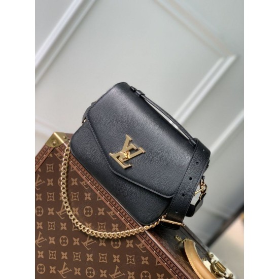 Replica Borse Louis Vuitton Oxford Lockme M22735 Nere