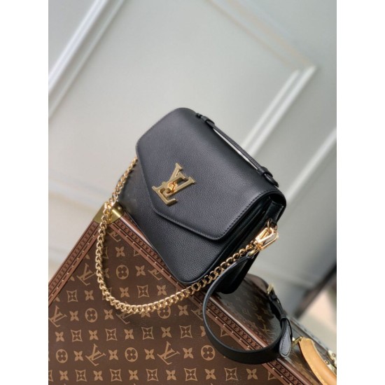 Replica Borse Louis Vuitton Oxford Lockme M22735 Nere