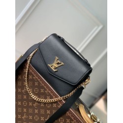 Replica Borse Louis Vuitton Oxford Lockme M22735 Nere