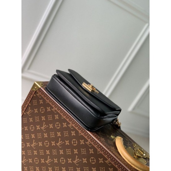 Replica Borse Louis Vuitton Oxford Lockme M22735 Nere