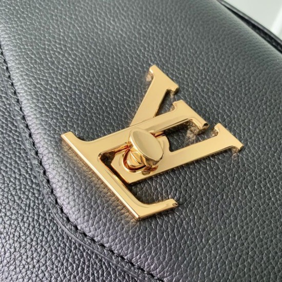 Replica Borse Louis Vuitton Oxford Lockme M22735 Nere