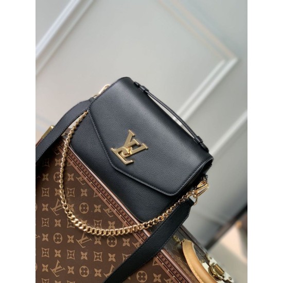Replica Borse Louis Vuitton Oxford Lockme M22735 Nere