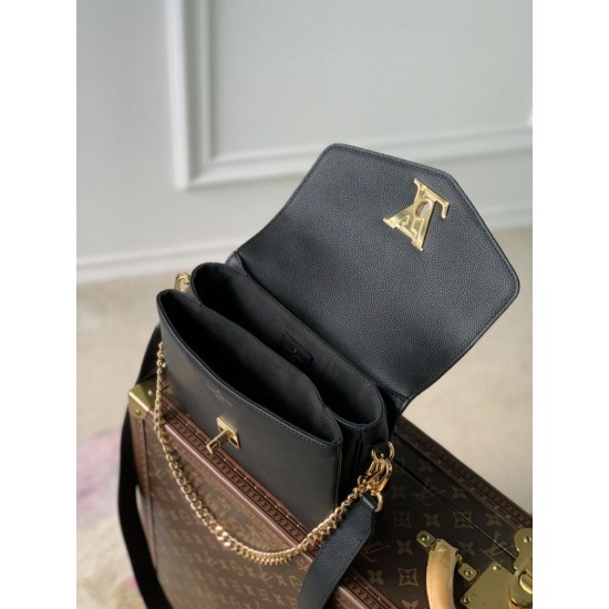 Replica Borse Louis Vuitton Oxford Lockme M22735 Nere