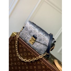 Replica Borsa Louis Vuitton LV M22834 Pochette Métis East West Blu Replica Borsa Louis Vuitton LV M22834 Pochette Métis East West Blu