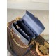 Replica Borsa Louis Vuitton LV M22834 Pochette Métis East West Blu