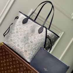 Replica Borsa Louis Vuitton LV M22921 Neverfull MM Bule