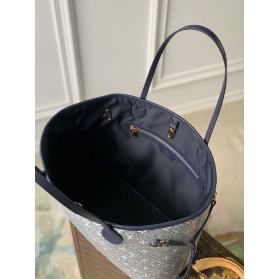 Replica Borsa Louis Vuitton LV M22921 Neverfull MM Bule