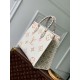 Replica Borsa Louis Vuitton OnTheGo MM M22975 Beige