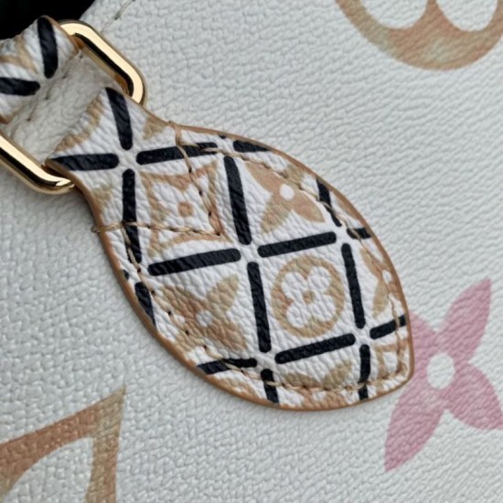 Replica Borsa Louis Vuitton OnTheGo MM M22975 Beige