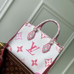 Replica Borsa Louis Vuitton OnTheGo PM M22976 Rosa