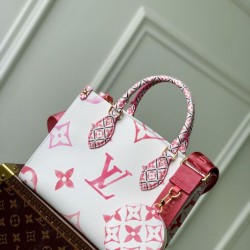Replica Borsa Louis Vuitton OnTheGo PM M22976 Rosa