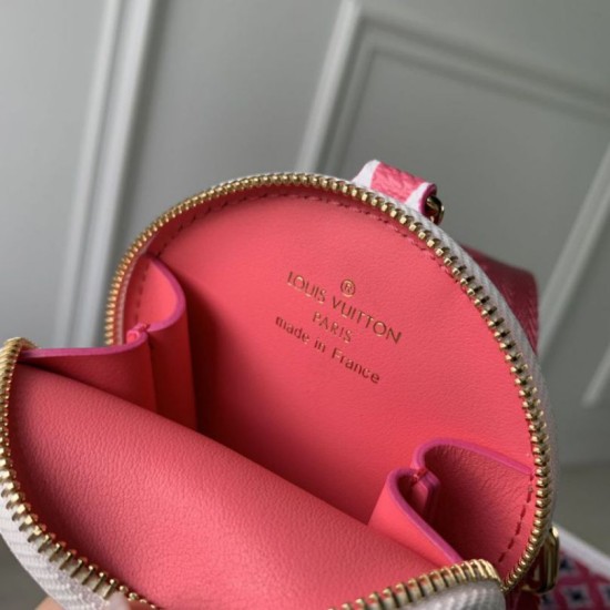 Replica Borsa Louis Vuitton OnTheGo PM M22976 Rosa