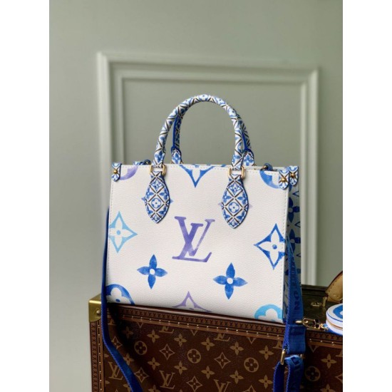 Replica Borsa Louis Vuitton OnTheGo PM M22976 Blu Replica Borsa Louis Vuitton OnTheGo PM M22976 Blu