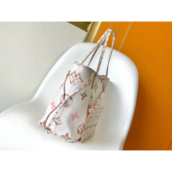 Replica Borsa tote Louis Vuitton Neverfull MM M22978 Beige Replica Borsa tote Louis Vuitton Neverfull MM M22978 Beige