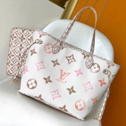 Replica Borsa tote Louis Vuitton Neverfull MM M22978 Beige