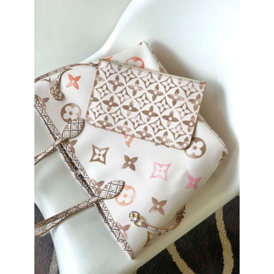 Replica Borsa tote Louis Vuitton Neverfull MM M22978 Beige Replica Borsa tote Louis Vuitton Neverfull MM M22978 Beige
