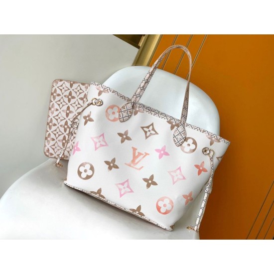 Replica Borsa tote Louis Vuitton Neverfull MM M22978 Beige Replica Borsa tote Louis Vuitton Neverfull MM M22978 Beige