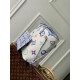 Replica Borsa tote Louis Vuitton Neverfull MM M22979 Blu
