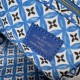 Replica Borsa tote Louis Vuitton Neverfull MM M22979 Blu