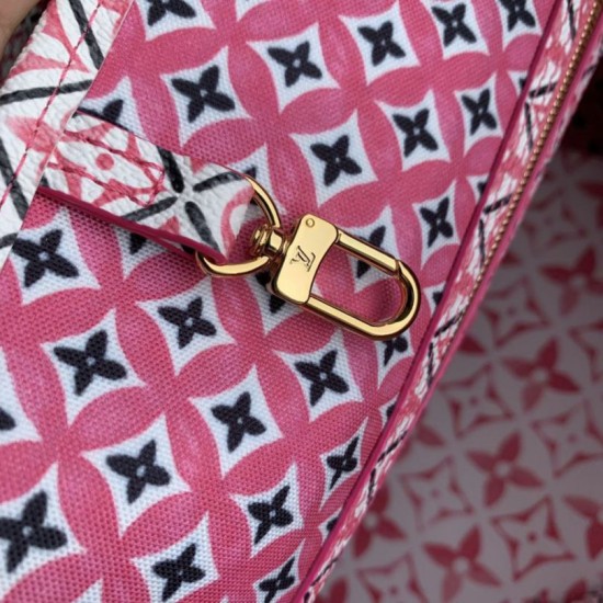 Replica Borsa tote Louis Vuitton Neverfull MM M22980 Rosa