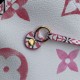 Replica Borsa tote Louis Vuitton Neverfull MM M22980 Rosa