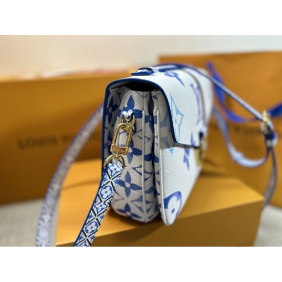 Replica Borsa Louis Vuitton Pochette Métis MM M23055 Autres Toiles Monogramma
