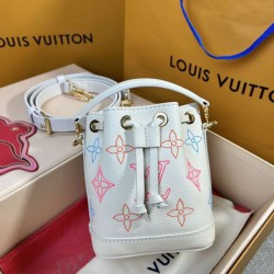 Replica Borsa Louis Vuitton Nano Noé M23088 LV Academy Monogram Empreinte
