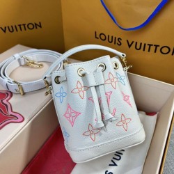 Replica Borsa Louis Vuitton Nano Noé M23088 LV Academy Monogram Empreinte