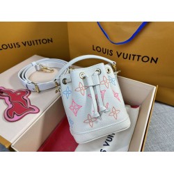 Replica Borsa Louis Vuitton Nano Noé M23088 LV Academy Monogram Empreinte