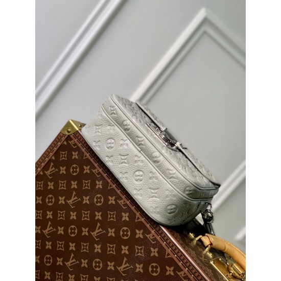 Replica Borsa a tracolla Louis Vuitton S-Lock M23152 Monogramma Taurillon
