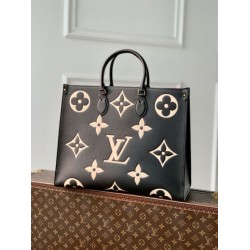 Replica Borsa tote Louis Vuitton Onthego GM M45945 Monogramma bicolore Replica Borsa tote Louis Vuitton Onthego GM M45945 Monogramma bicolore