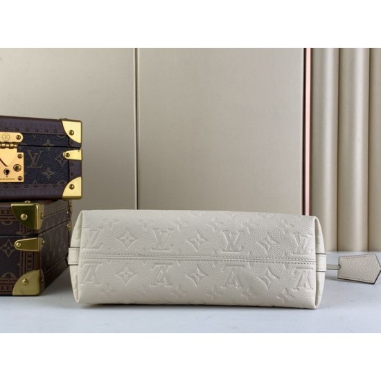 Replica Borsa Louis Vuitton Sac Sport Slouchy M46609 Monogram Empreinte Cream