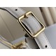 Replica Borsa Louis Vuitton Sac Sport Slouchy M46609 Monogram Empreinte Cream