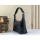 Replica Borsa Louis Vuitton Sac Sport Slouchy M46610 Monogram Empreinte Nera